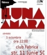 Concert Luna Amara in Club Fabrica - 5 octombrie 2013
